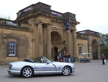 TVR Club meet, Chatsworth House