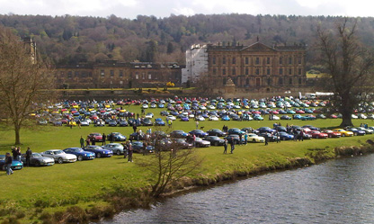 Chatsworth House TVR meet 2010