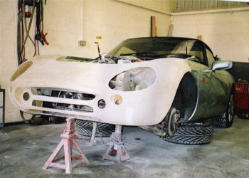 TVR accident repair